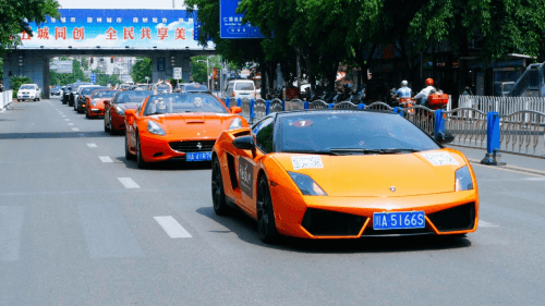腾豪传媒集团旗下CCAC驰骋豪车俱乐部资阳分部盛大开业