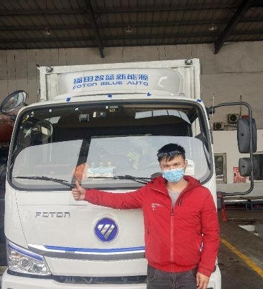 家庭、事业两手抓！成都好爸爸开着智蓝轻卡实现陪娃自由